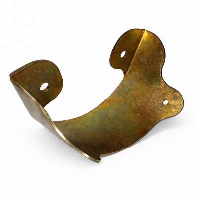 Gumpole to wall bendable bracket